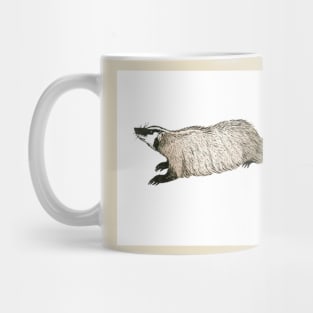 Badger study Mug